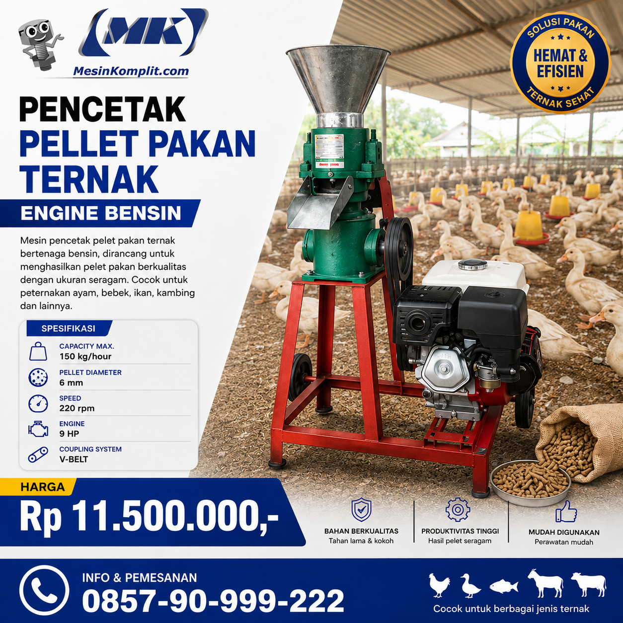 Pellet Pakan Bensin (MSK-...